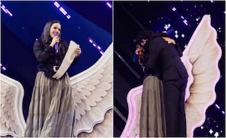 Los Fernández y su emotivo momento en "Juego de voces": "te convertiste en héroe frente a mí", dice Camila a Alex