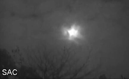 Meteoro provocó estruendo en Puerto Rico