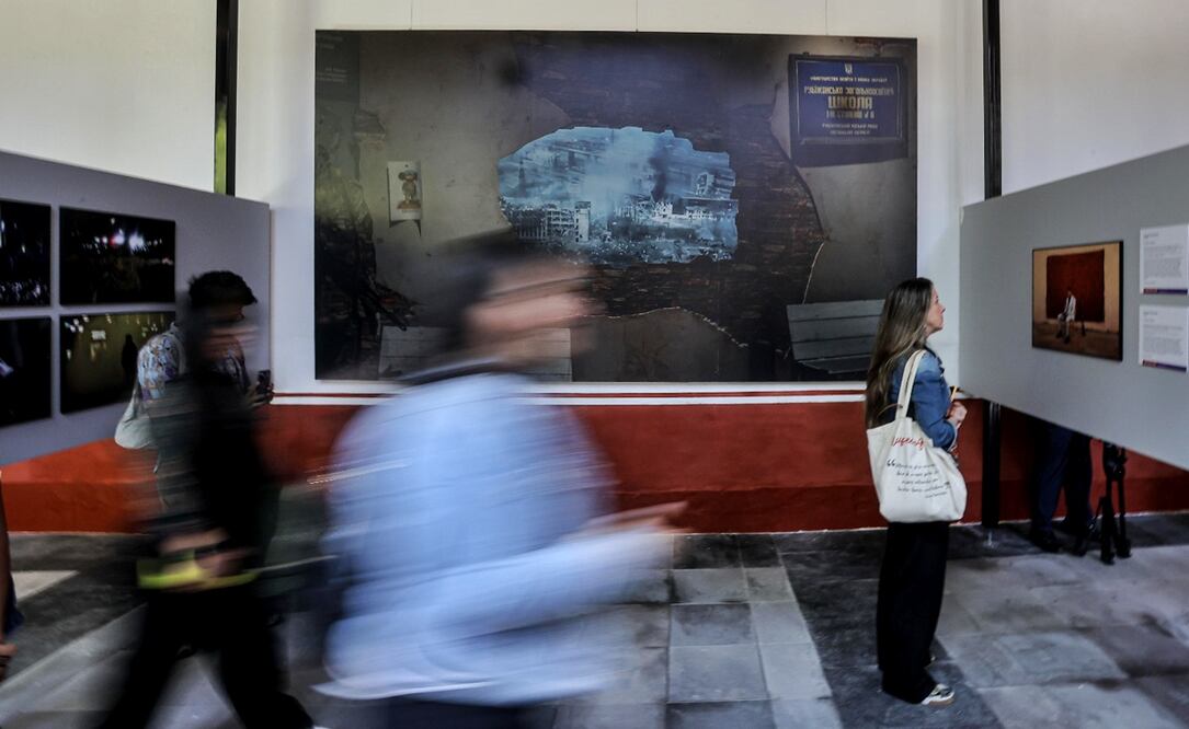 Imagen del World Press Photo (WPP) 2025 que se inauguró en el Museo Franz Mayer de la Ciudad de México, el 30 de julio de 2025. Foto: Gabriel Pano/EL UNIVERSAL