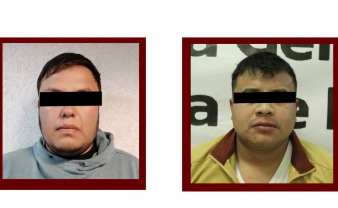 Capturan a dos sujetos que se dedicaban al secuestro, asalto y robo en la autopista Arco Norte y la vía México–Querétaro (25/06/2025). Foto: Especial