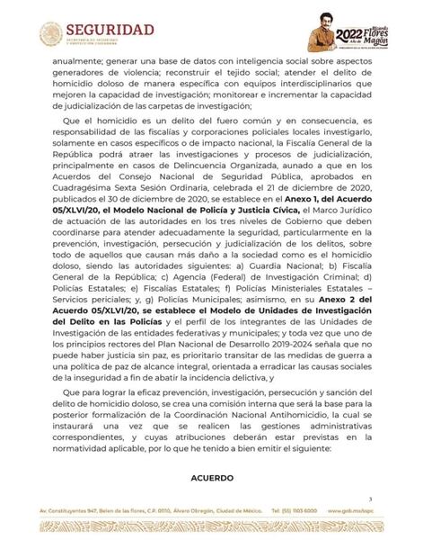 Gobierno crea fuerza especial antihomicidios