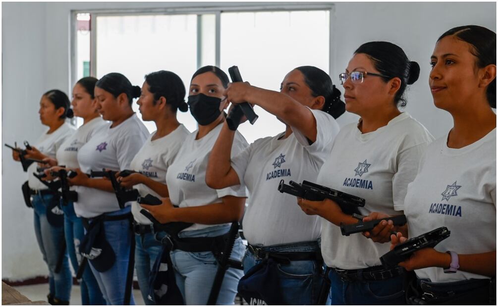 Las mujeres seleccionadas deberán realizar el Curso de Formación Inicial para Policía de Proximidad 2024. Foto: Especial