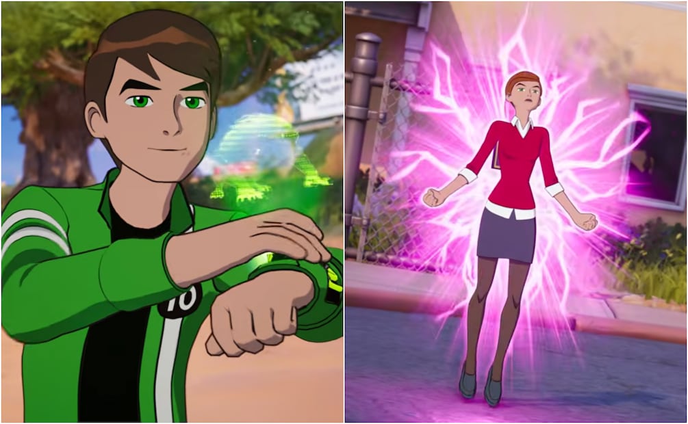 Esta colaboración está basada en Ben 10: Fuerza Alienígena. Foto: Fortnite