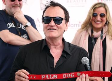 Quentin Tarantino gana máximo premio canino en Festival de Cannes