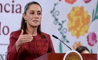 Sheinbaum llama a manifestarse de manera pacífica en movilización del #25N; presentará programa de protección a las mujeres