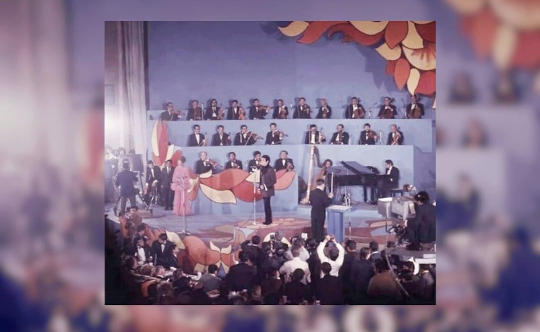 José José en el Festival de la Canción Latina, 1970. Otros famosos certámenes eran el de San Remo, fundado en Italia desde 1951; también el Festival de Viña del Mar, Chile, desde 1960; el de Spot, Polonia, vigente desde 1961; o el más importante, el Festival Eurovisión, desde 1956. Foto: ESPECIAL/Tomada de José José Facebook