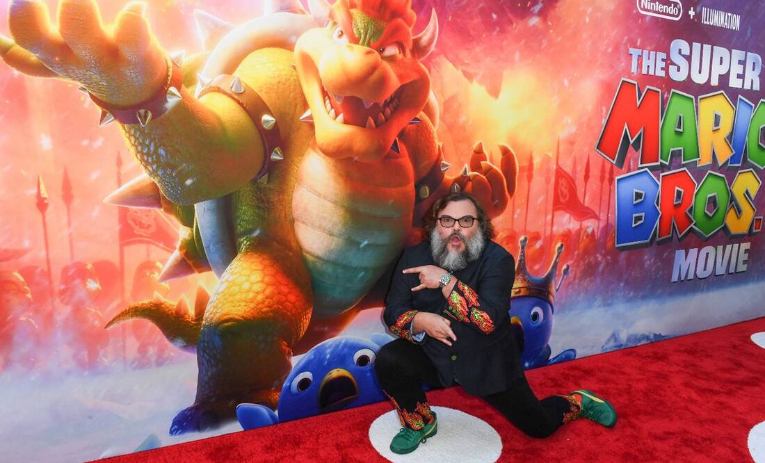 El tema compuesto e interpretado en inglés por Jack Black, y que en español canta el actor de doblaje Héctor Estrada (quien también dio voz al personaje), ha sido una de las cosas más aplaudidas de "Super Mario Bros. La película". Foto: AFP.