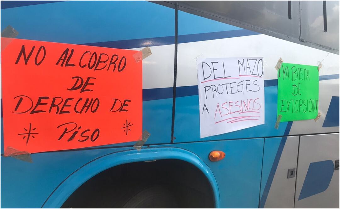 Extorsión a transportistas. Foto: Francisco Rodríguez/ EL UNIVERSAL