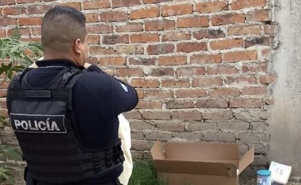 Abandonan a bebé en caja de cartón con pañales y leche en Celaya