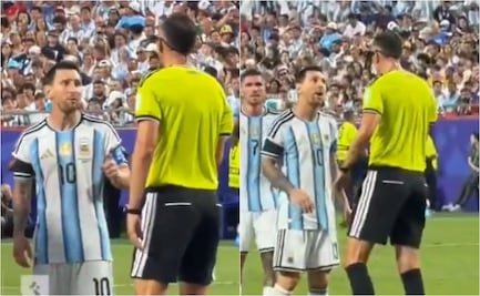 Lionel Messi encara al árbitro tras el Argentina vs Suiza: "Háblame bien, no faltes el respeto"