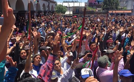 Eligen a alcalde de Oxchuc, Chiapas, a mano alzada