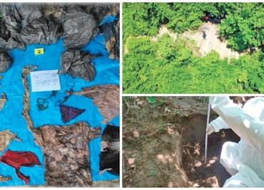 Hallan fosa clandestina en Veracruz con 166 cráneos