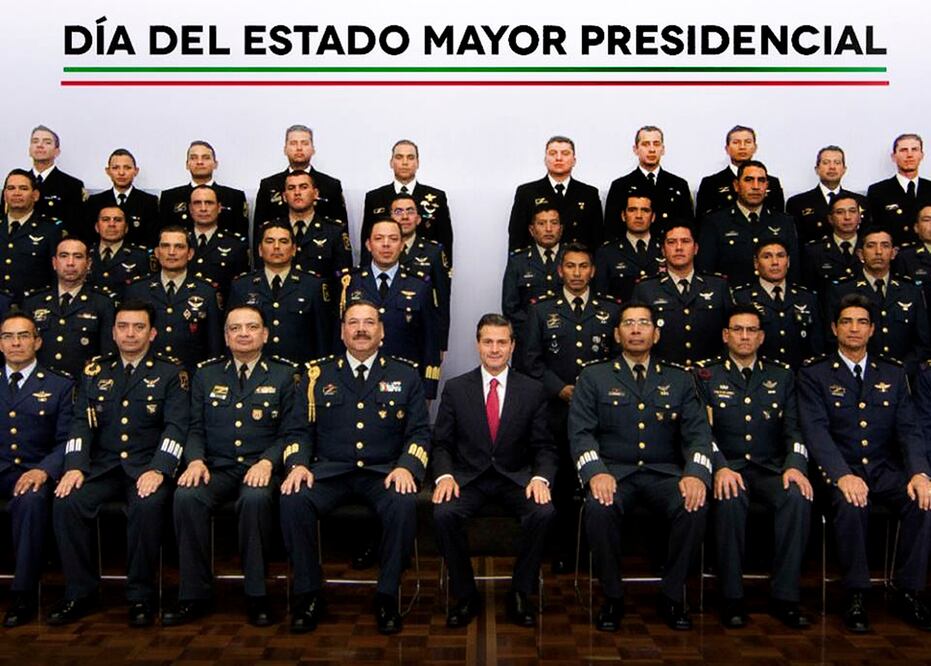 Personal del Estado Mayor. Fotografía de Archivo