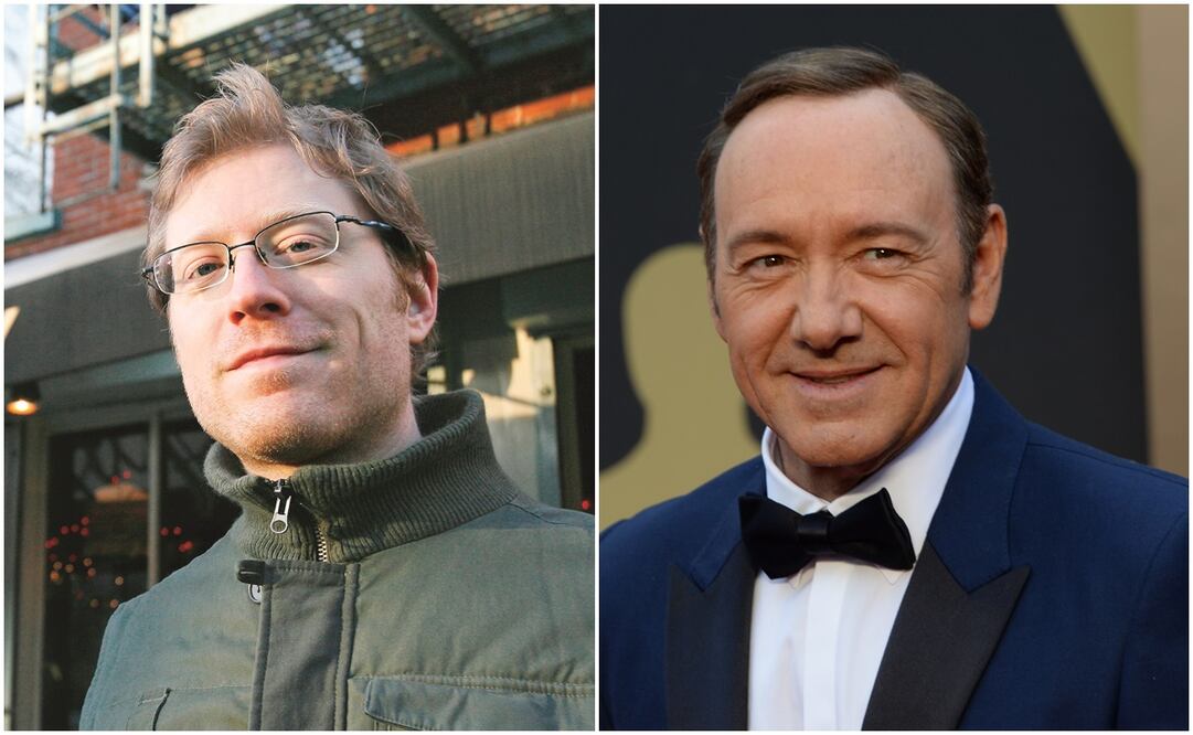 Anthony Rapp y Kevin Spacey. Fotos: AP