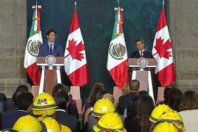 México y Canadá, dispuestos a lograr acuerdo sobre TLCAN