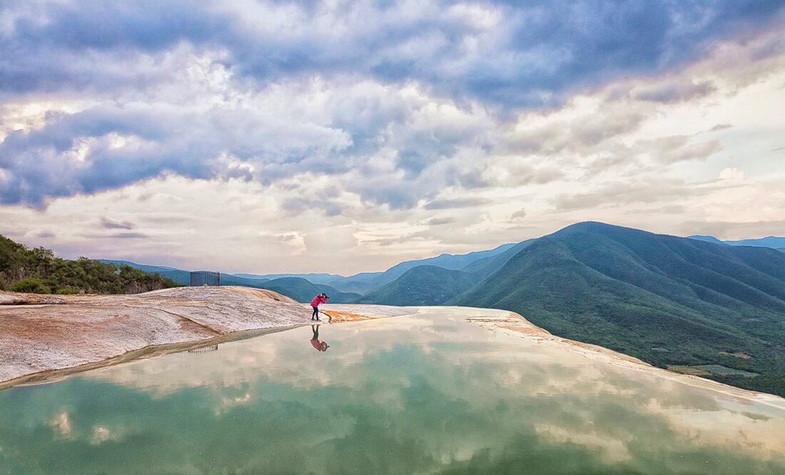 Las cascadas petrificadas de Hierve el Agua, Oaxaca. Foto: Gabriel Santos León