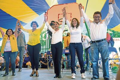 Pide Barrales “dar el extra” en elecciones