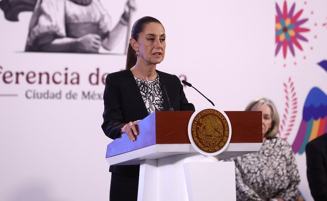 Conferencia mañanera de Claudia Sheinbaum del 5 de noviembre. Foto: Gabriel Pano|EL UNIVERSAL