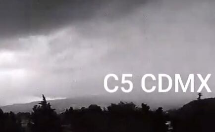 Se registra lluvia ligera en cuatro delegaciones de CDMX