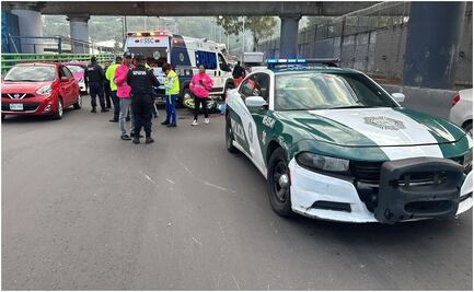 Camión atropella y mata a motociclista sobre Insurgentes Norte; policías detienen al responsable