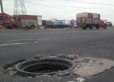 Buscan que robar coladeras en el DF sea delito grave