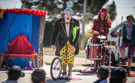 Sonrisavirus, lo que busca transmitir el payaso "Denguito" pese a la pandemia