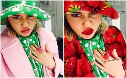 Miley Cyrus presume anillo de compromiso
