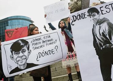 Caso Marco Antonio: vinculan a proceso a 4 policías capitalinos por desaparición del estudiante en 2018