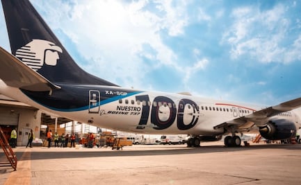 Avión de Aeroméxico regresa al AICM; presentaba fallas en los sistemas de presurización