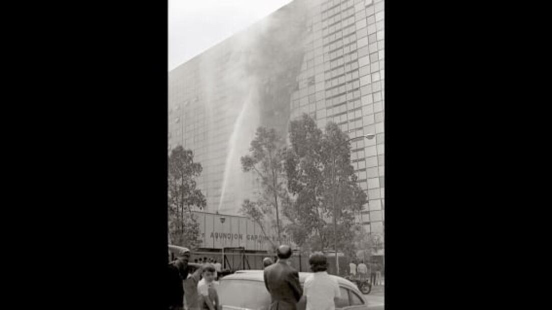 ¿Por qué se incendiaban las fachadas de la Unidad Tlatelolco?