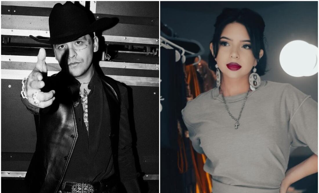 Christian Nodal y Ángela Aguilar confirmaron su relación amorosa. Foto: Instagram