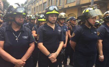 Bomberos de la CDMX protestan por la reasignación de elementos corruptos