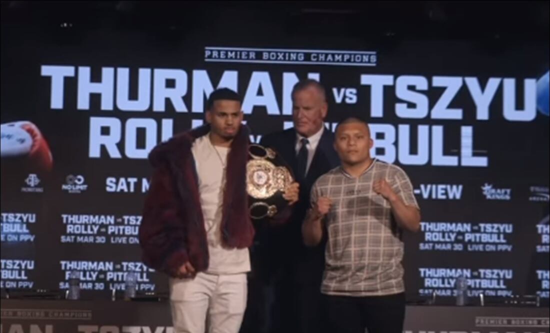 Isaac 'Pitbull' Cruz busca "callarlo a golpes" y quitarle el cinturón a Rolando Romero / Foto: Especiales