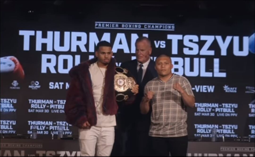 Isaac 'Pitbull' Cruz busca "callarlo a golpes" y quitarle el cinturón a Rolando Romero / Foto: Especiales