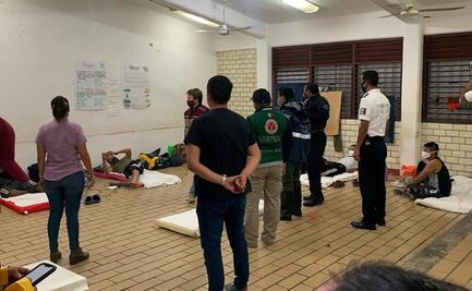 Evacuan a más de 30 mil personas en zona norte de Quintana Roo