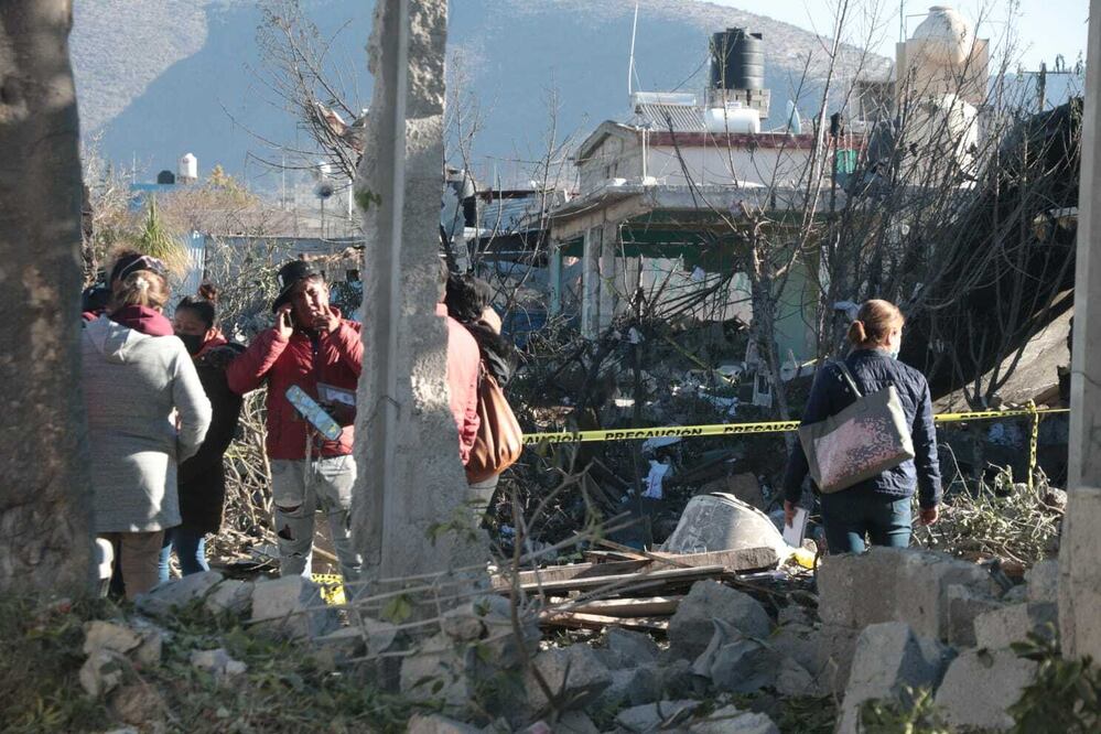 Explosión de polvorín suma 6 muertos y 9 heridos en Puebla. Foto: Omar Contreras El Universal