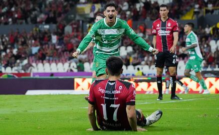 Liga MX: Santos rescata agónico empate ante Atlas en el estadio Jalisco