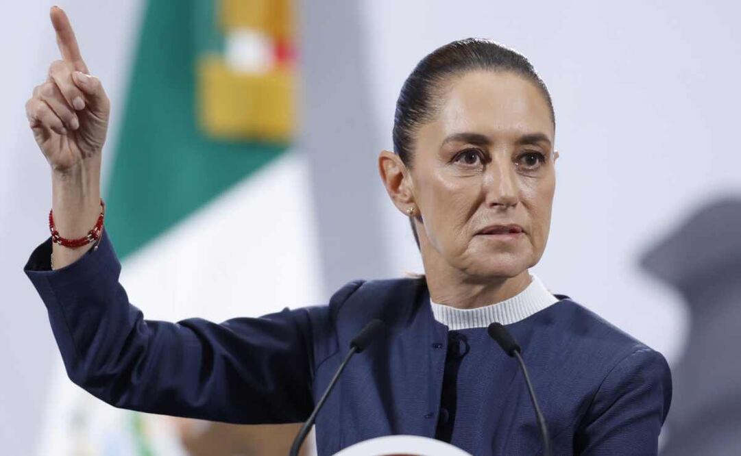 Claudia Sheinbaum, presidenta de México, durante la mañanera del 3 de noviembre del 2025. Foto: Cuartoscuro.