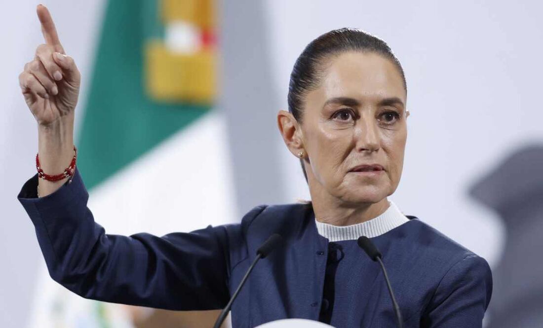 Claudia Sheinbaum, presidenta de México, durante la mañanera del 3 de noviembre del 2025. Foto: Cuartoscuro.