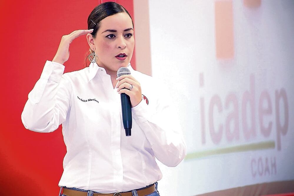 Verónica Martínez, dirigente estatal del PRI en Coahuila. (FOTO: ARCHIVO. EL UNIVERSAL)