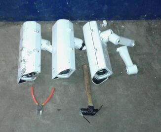 Detienen a dos por robo de cámaras de vigilancia en Mazatlán