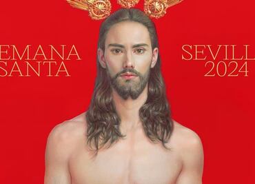 Con imagen de Cristo casi desnudo promueven Semana Santa en Sevilla y desatan polémica