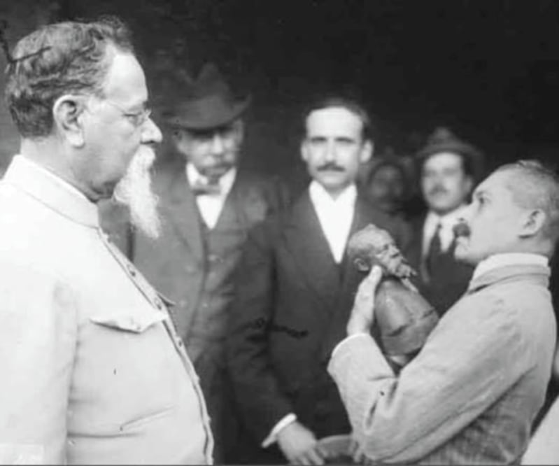 Venustiano Carranza de gira por Coahuila, en 1916. Foto: CORTESÍA VENUSTIANO CARRANZA PENICHE