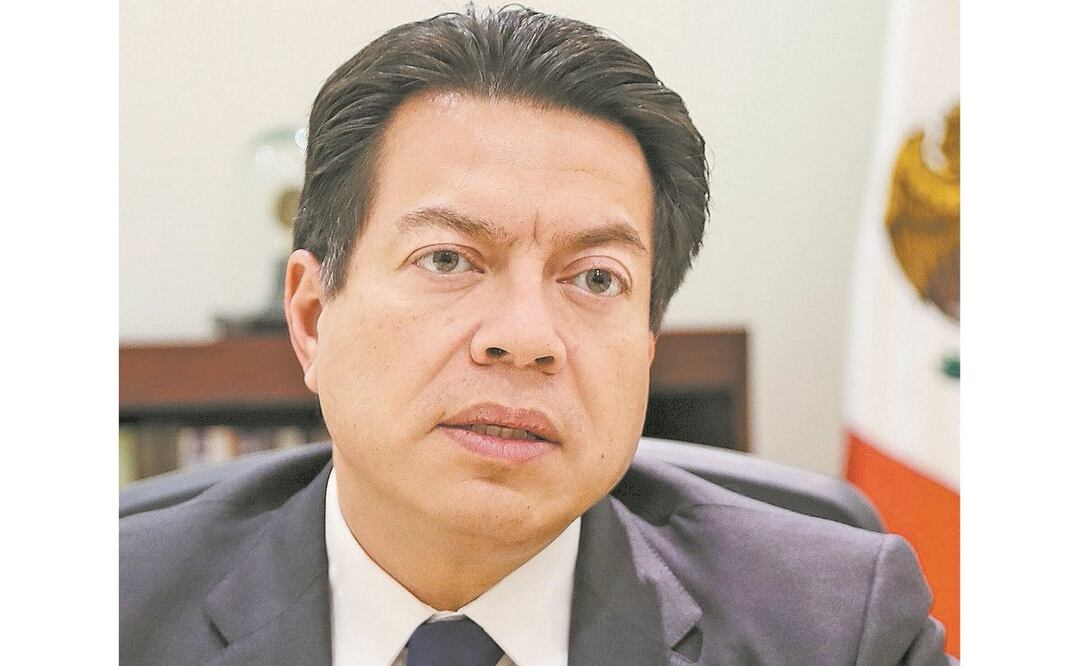 Mario Delgado, coordinador de bancada de Morena. Foto: ARCHIVO EL UNIVERSAL