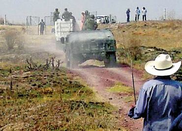 Comuneros frenan obras para NAICM