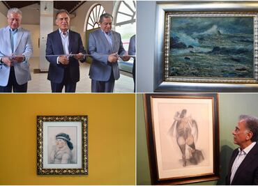 Yunes inaugura exposición con obras de arte aseguradas a Javier Duarte