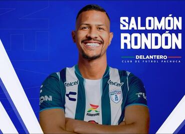 Pachuca confirma el fichaje del histórico goleador venezolano Salomón Rondón