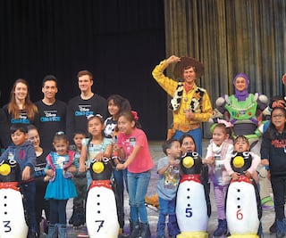 Niños congelan show de Disney