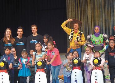 Niños congelan show de Disney