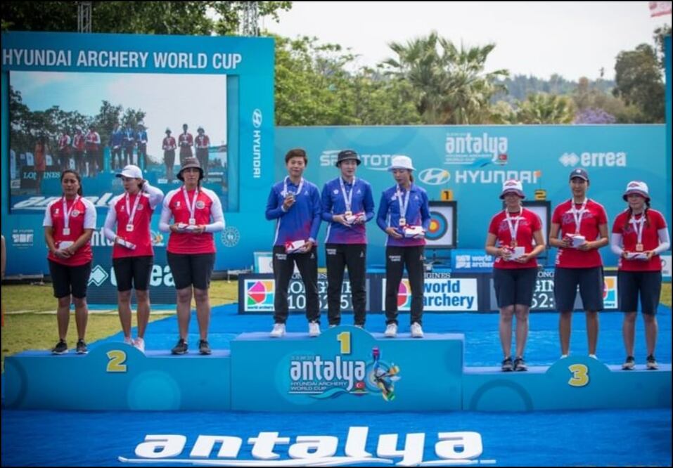 La selección mexicana de tiro con arco femenil perdió la final con Taiwán (COM).